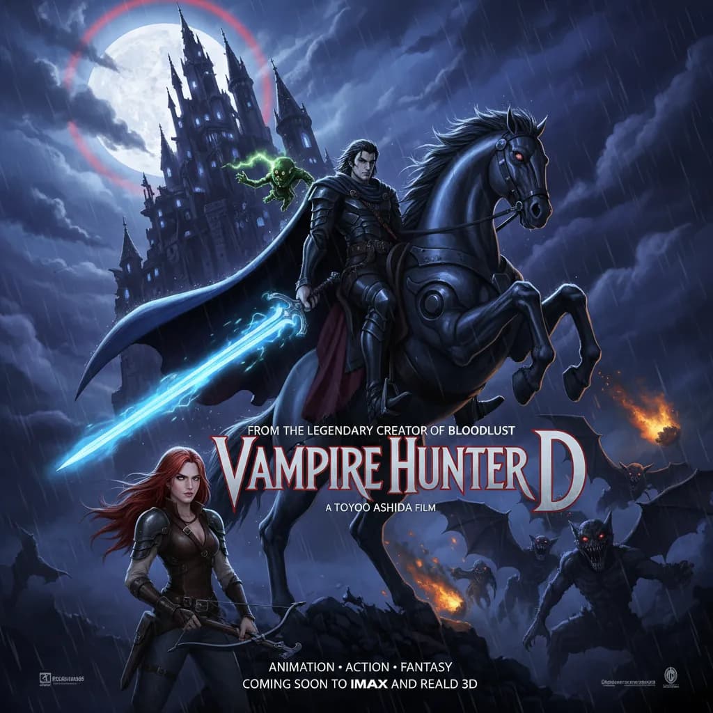 Poster for Vampire Hunter D