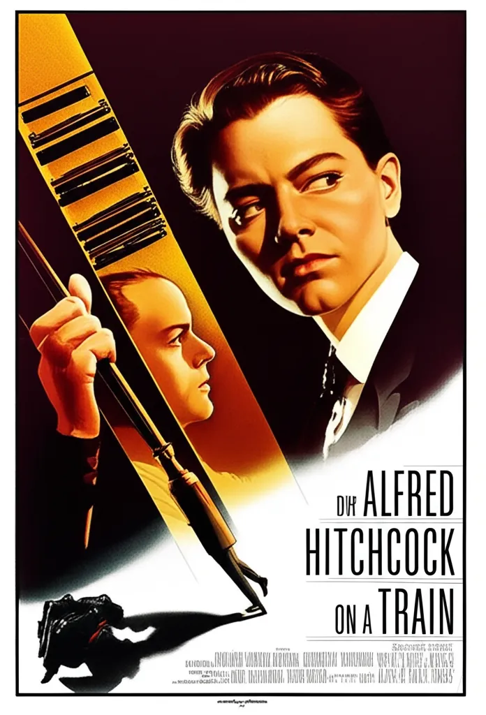 Strangers on a Train poster