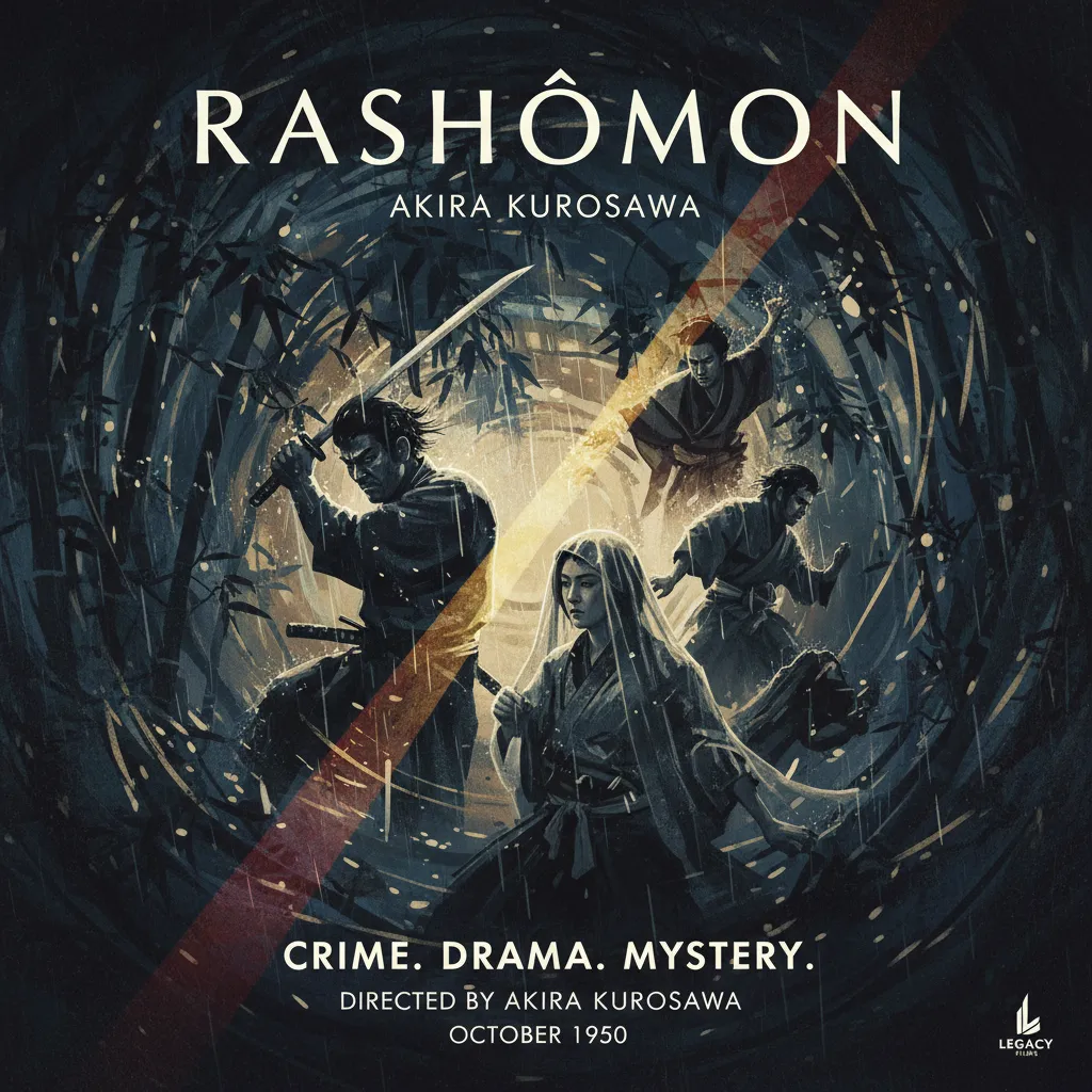 Poster for Rashômon