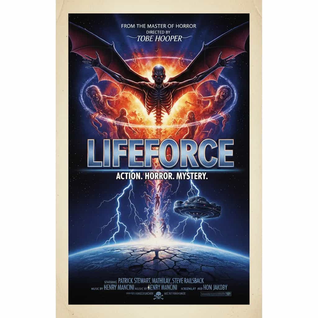 Poster for Lifeforce