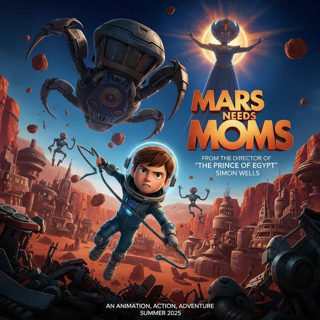 Poster for Mars Needs Moms