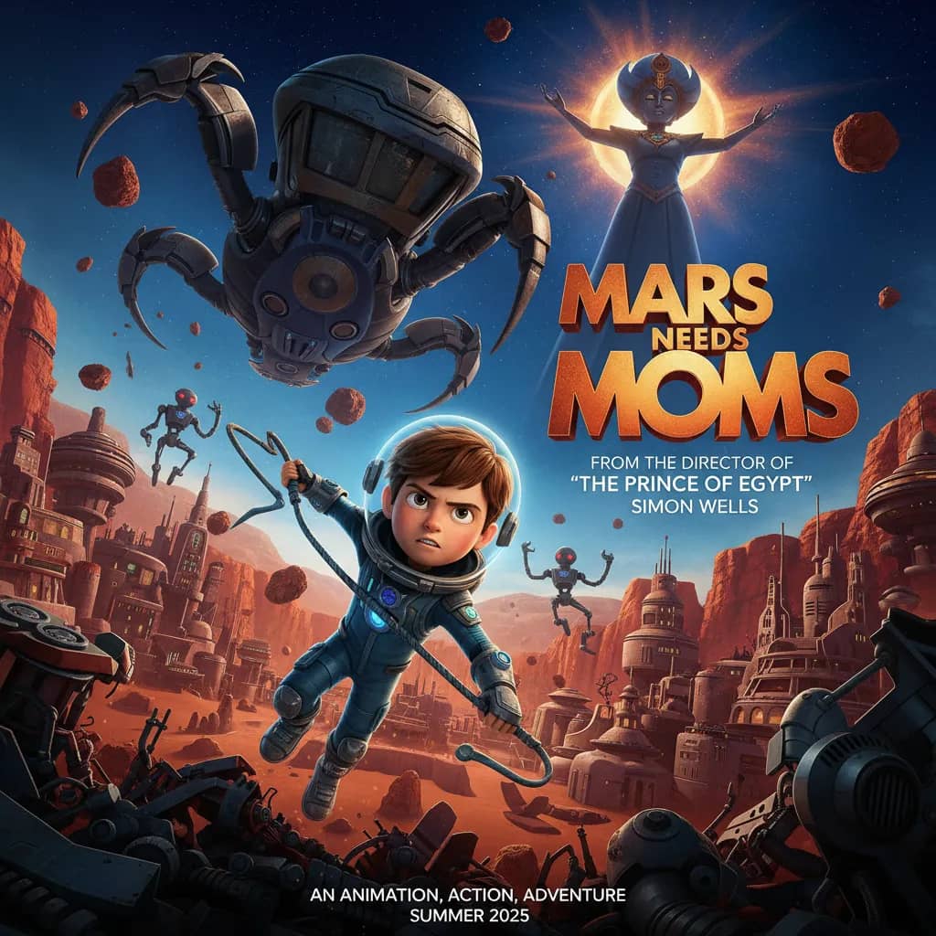 Poster for Mars Needs Moms