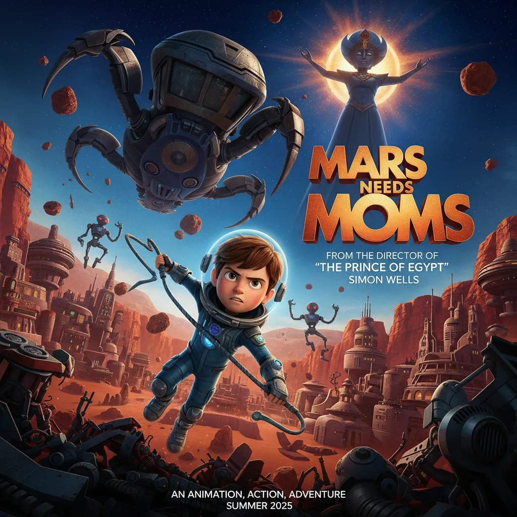 Mars Needs Moms poster