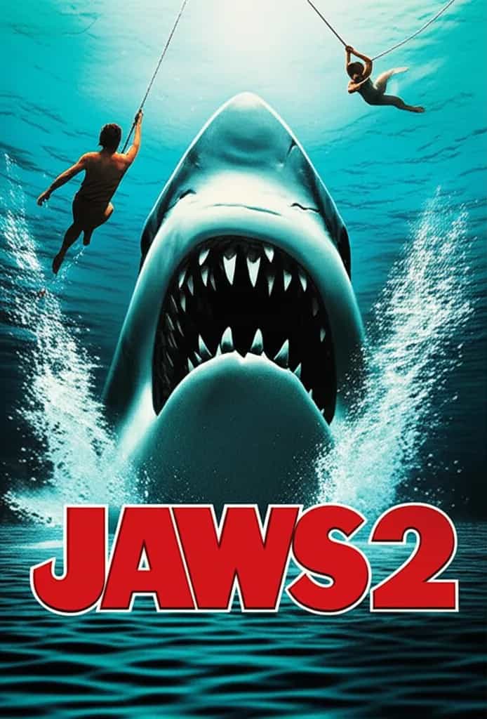 Poster for Jaws 2