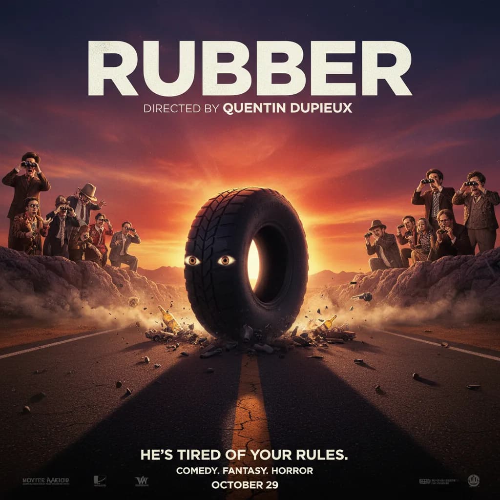 Poster for Rubber