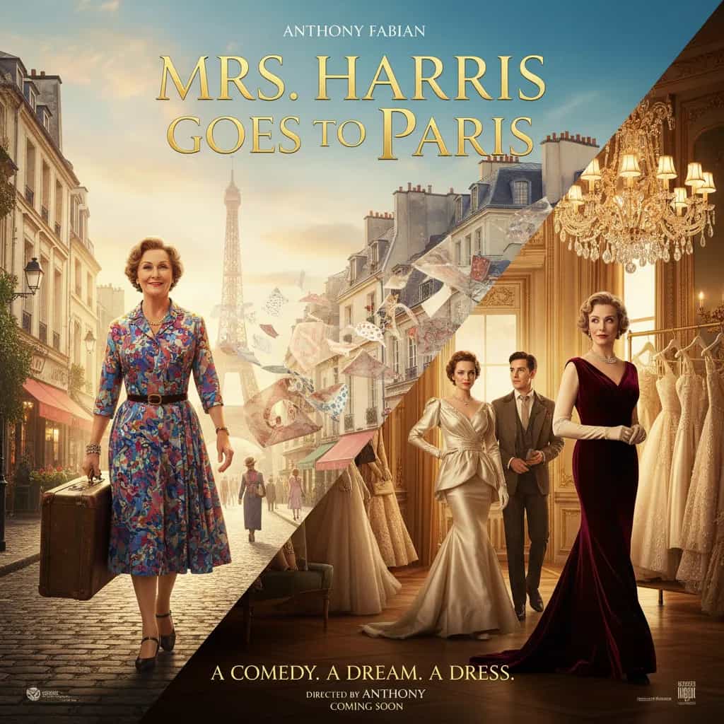 Poster for Mrs. Harris Goes to Paris