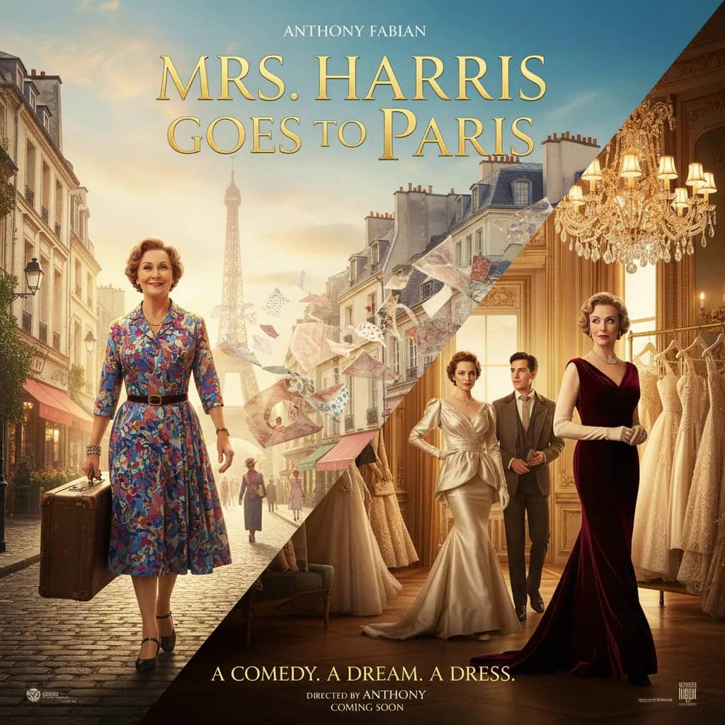 Poster for Mrs. Harris Goes to Paris