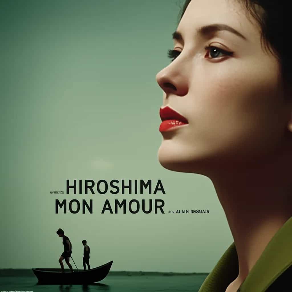 Poster for Hiroshima mon amour