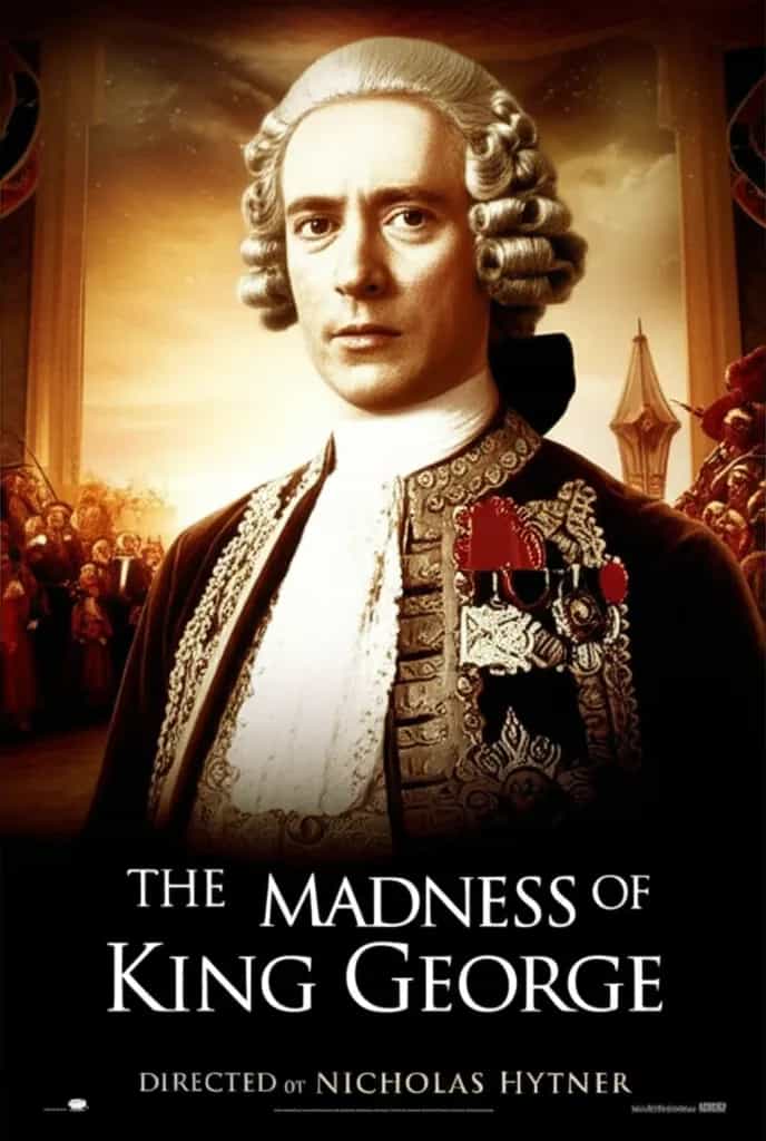 Poster for The Madness of King George