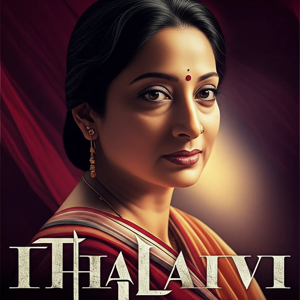 Thalaivi poster