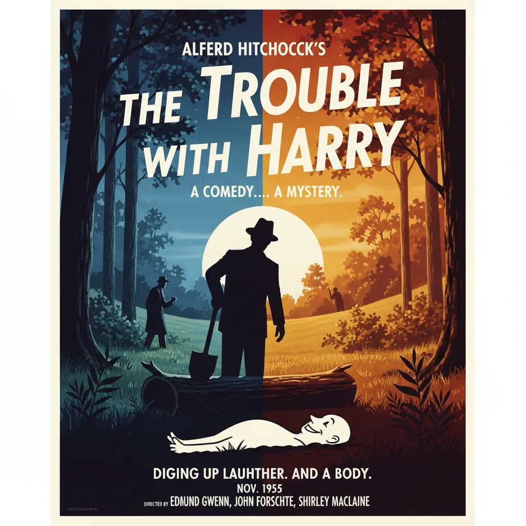 Poster for The Trouble with Harry