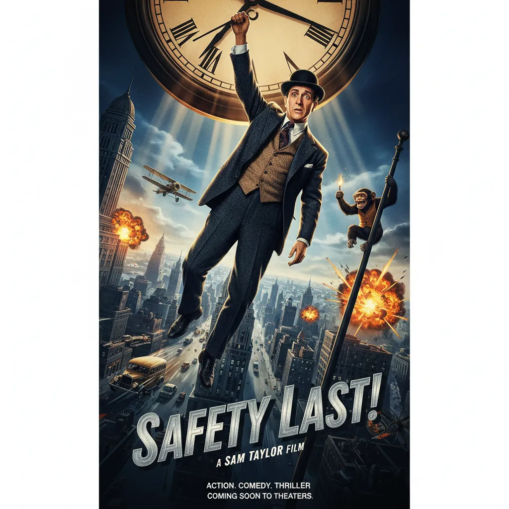 Safety Last! poster