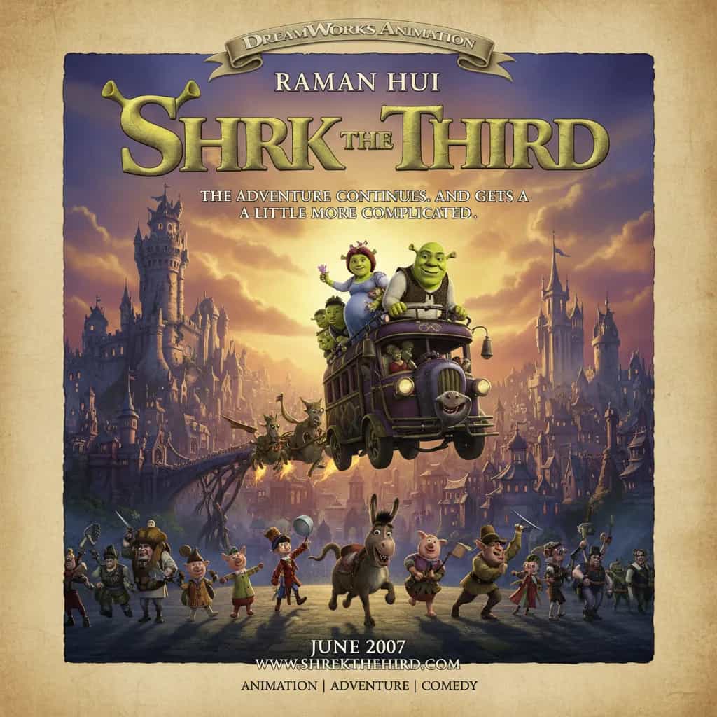 Poster for Shrek the Third