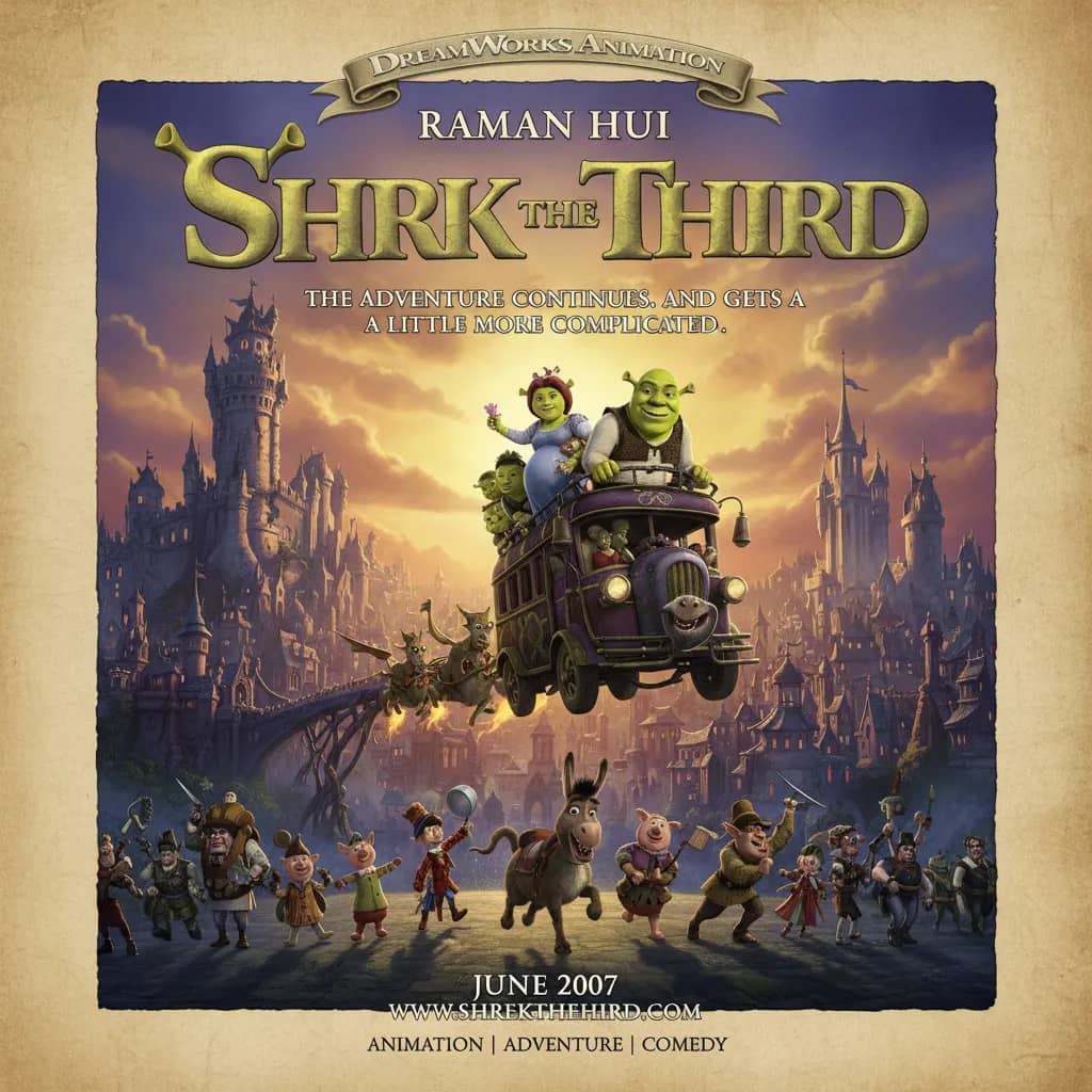 Poster for Shrek the Third