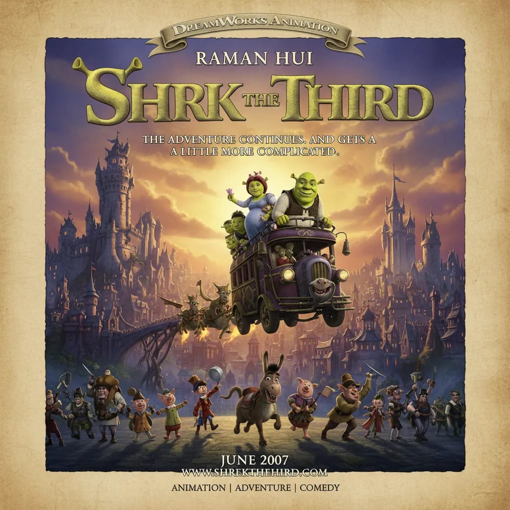 Shrek the Third poster