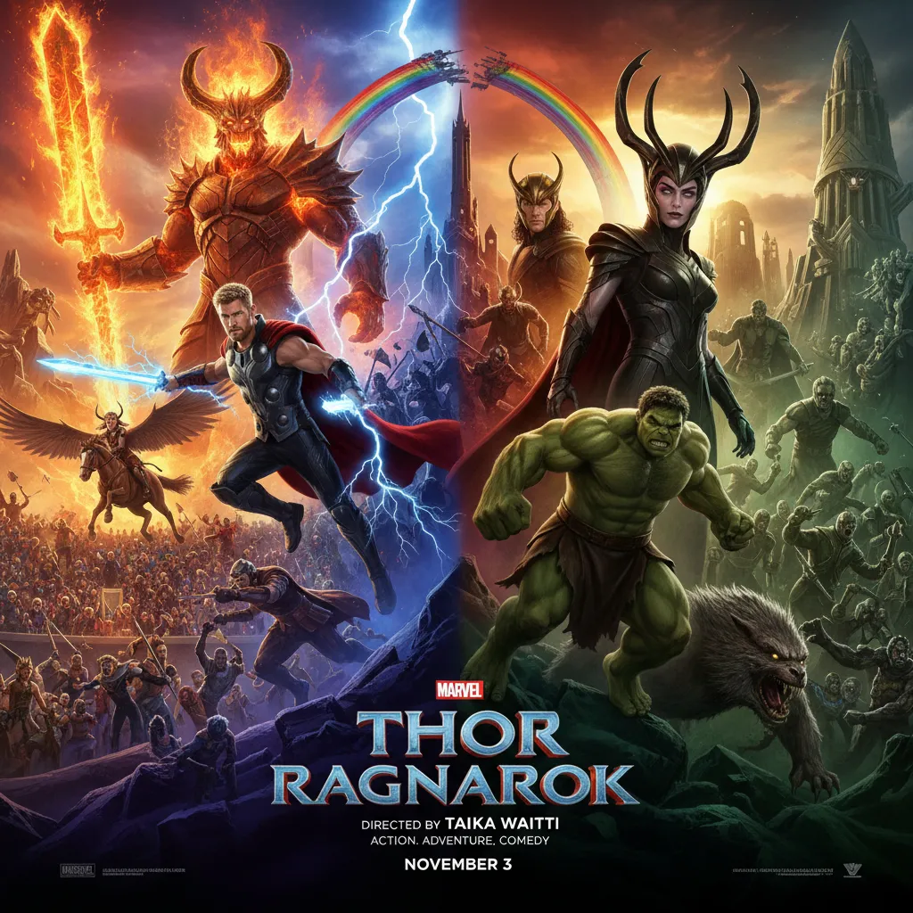 Thor: Ragnarok poster