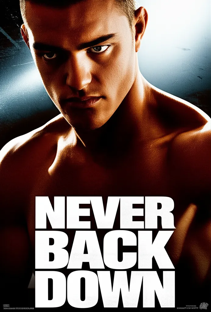 Never Back Down poster