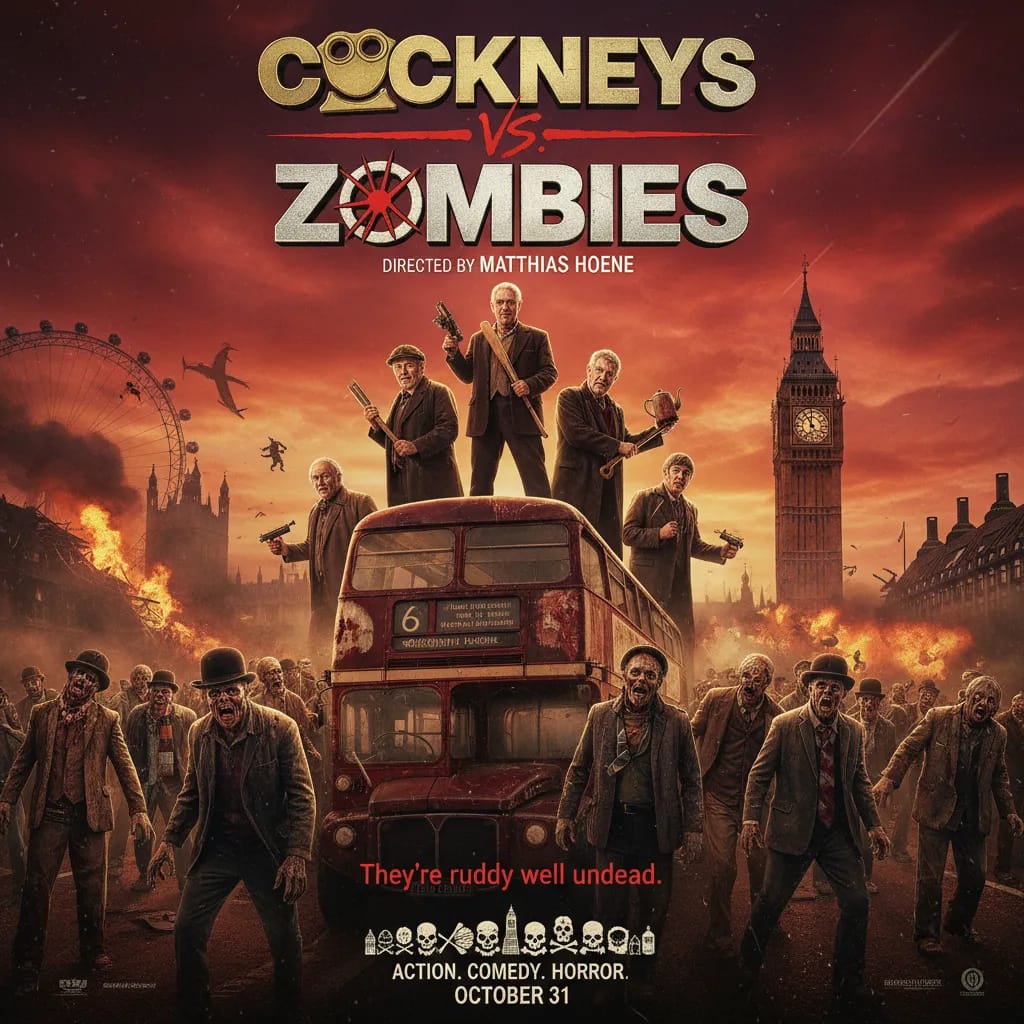 Cockneys vs Zombies poster