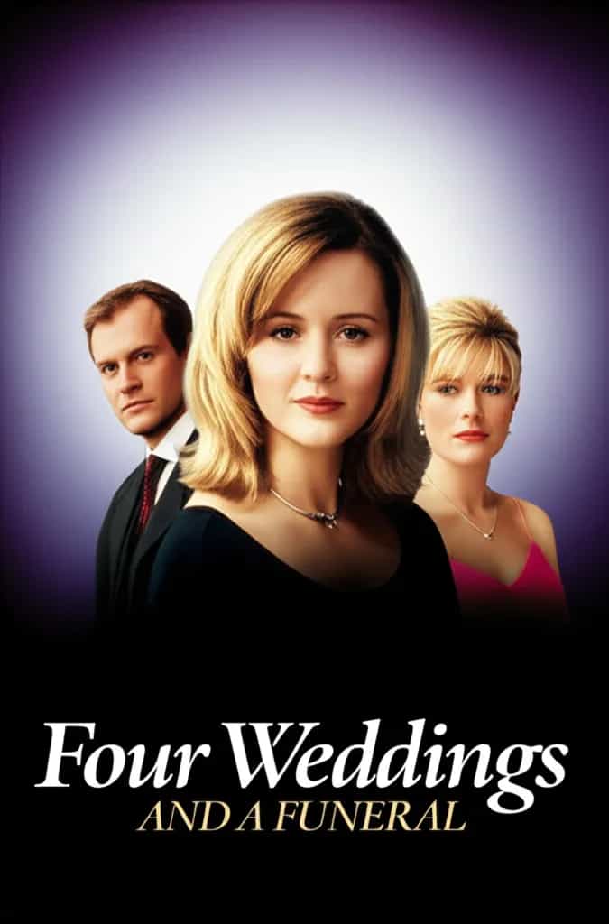 Poster for Four Weddings and a Funeral