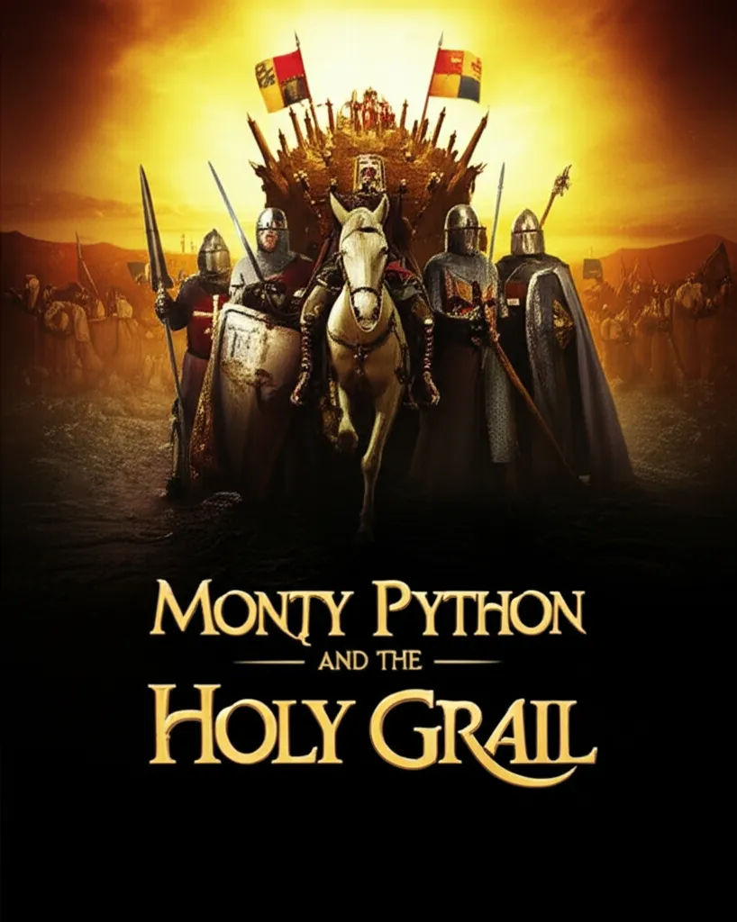 Poster for Monty Python and the Holy Grail