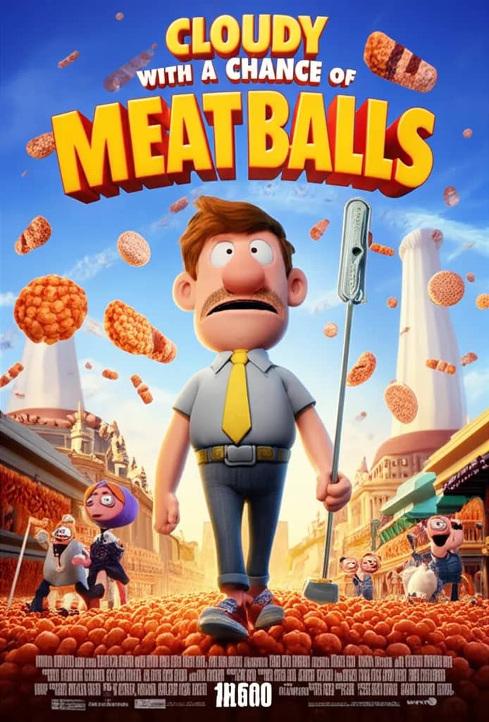 Poster for Cloudy with a Chance of Meatballs