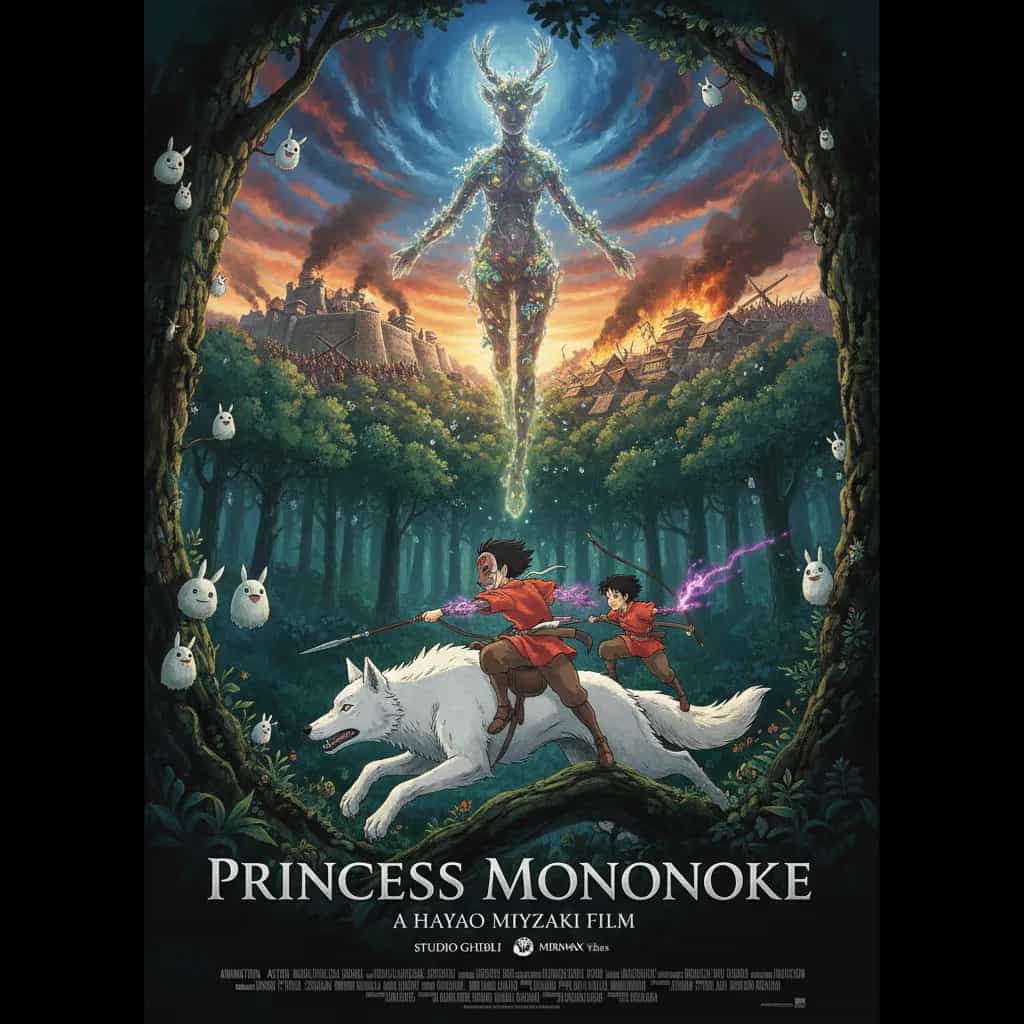 Poster for Mononoke-hime