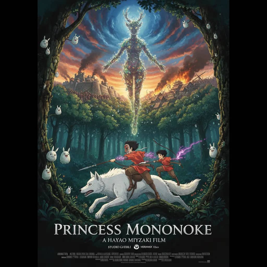 Poster for Mononoke-hime