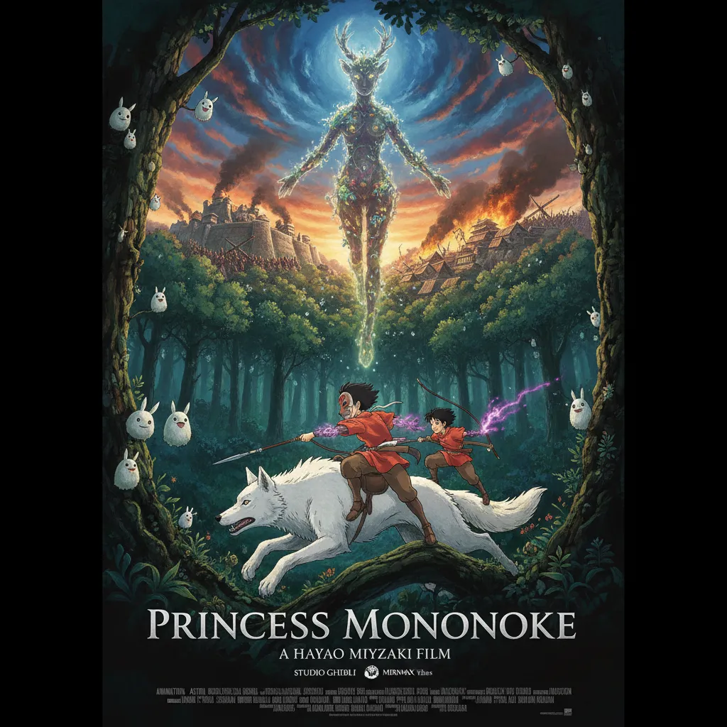 Mononoke-hime poster