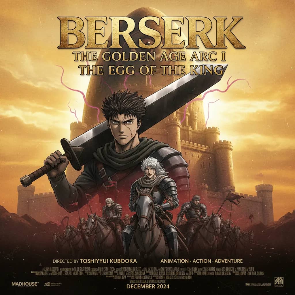 Poster for Berserk: The Golden Age Arc I - The Egg of the King