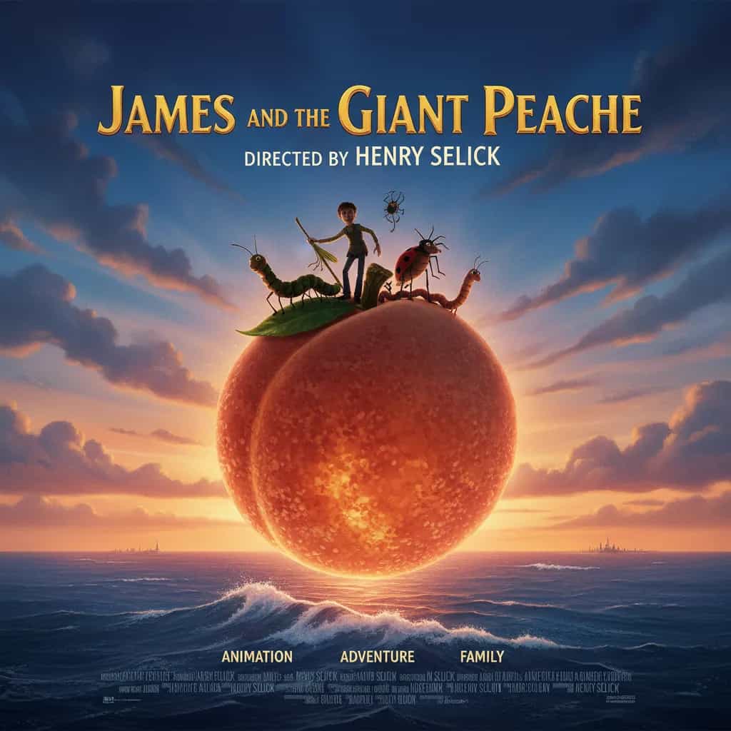 Poster for James and the Giant Peach