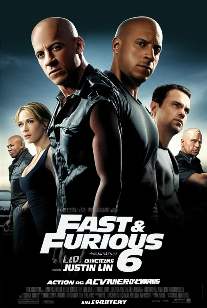 Fast & Furious 6 poster