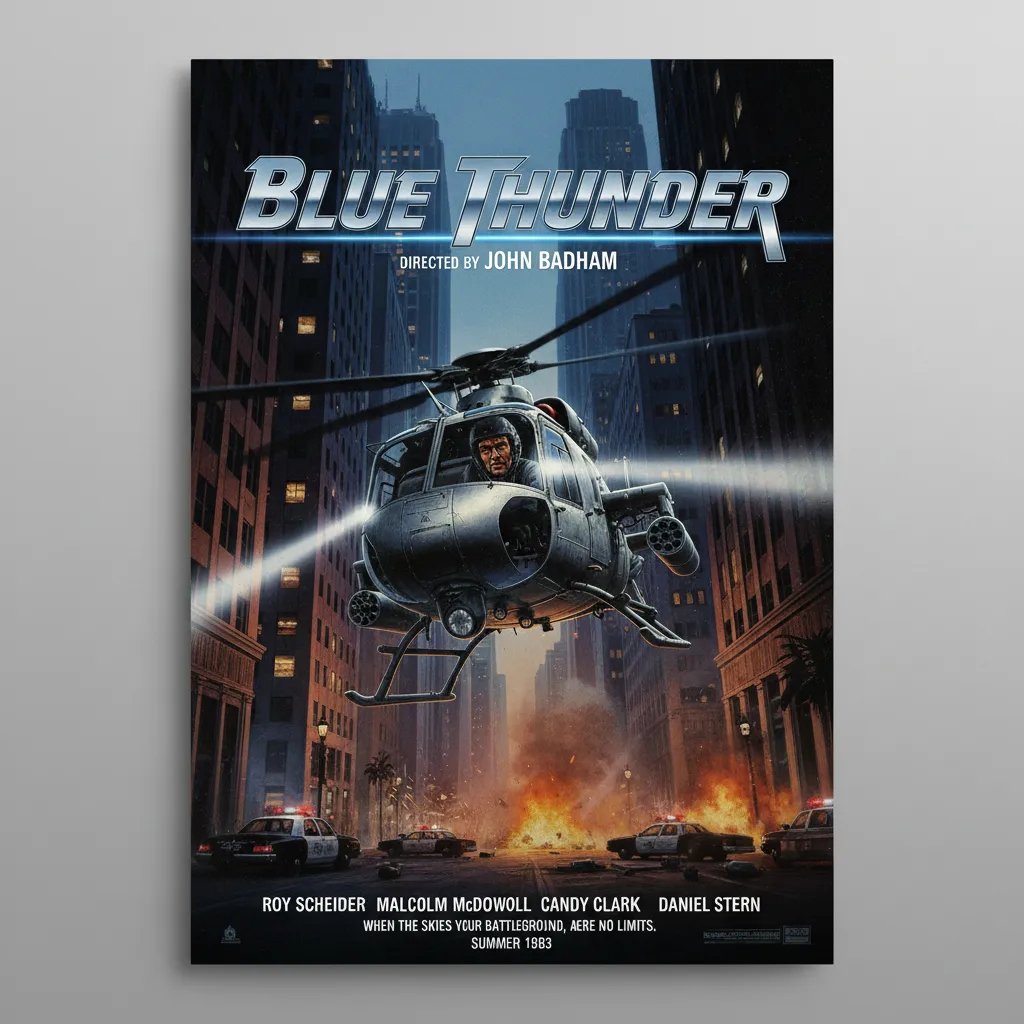 Blue Thunder poster