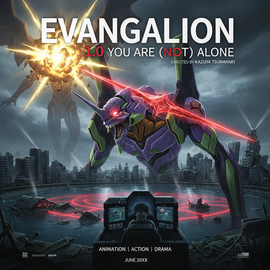 Evangelion: 1.0 You Are (Not) Alone poster