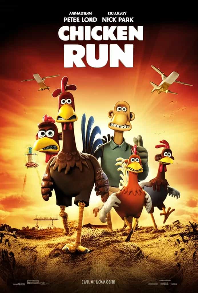 Poster for Chicken Run