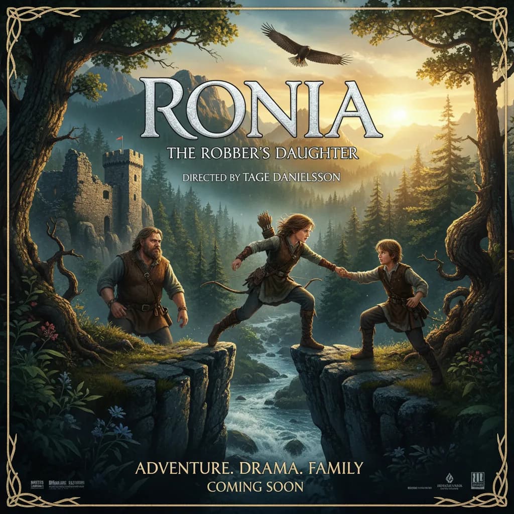 Poster for Ronia: The Robber's Daughter