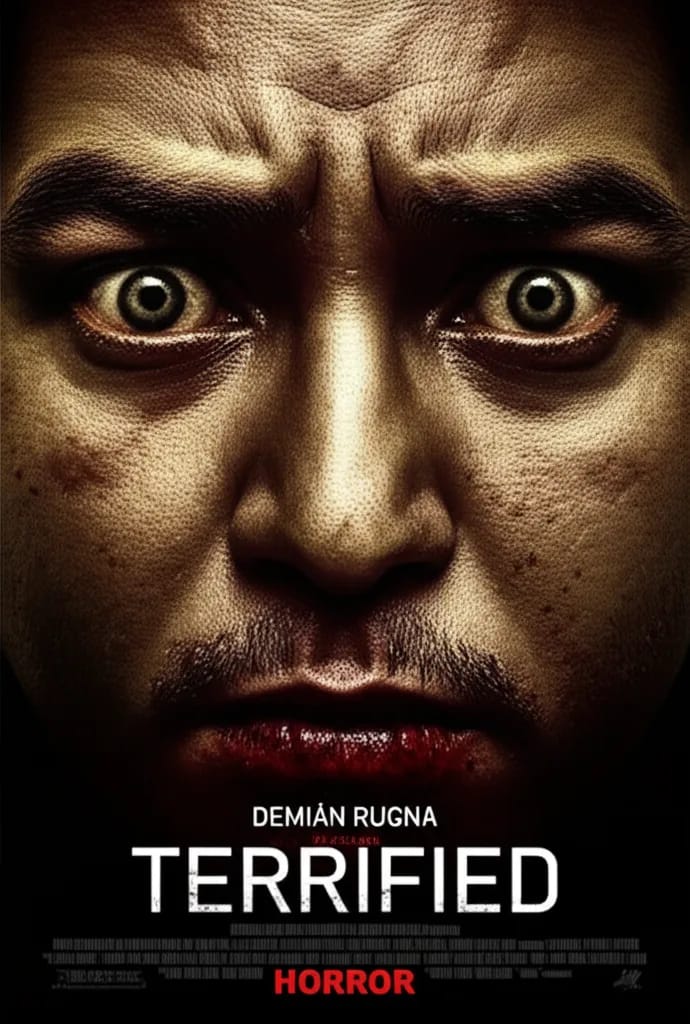 Terrified poster