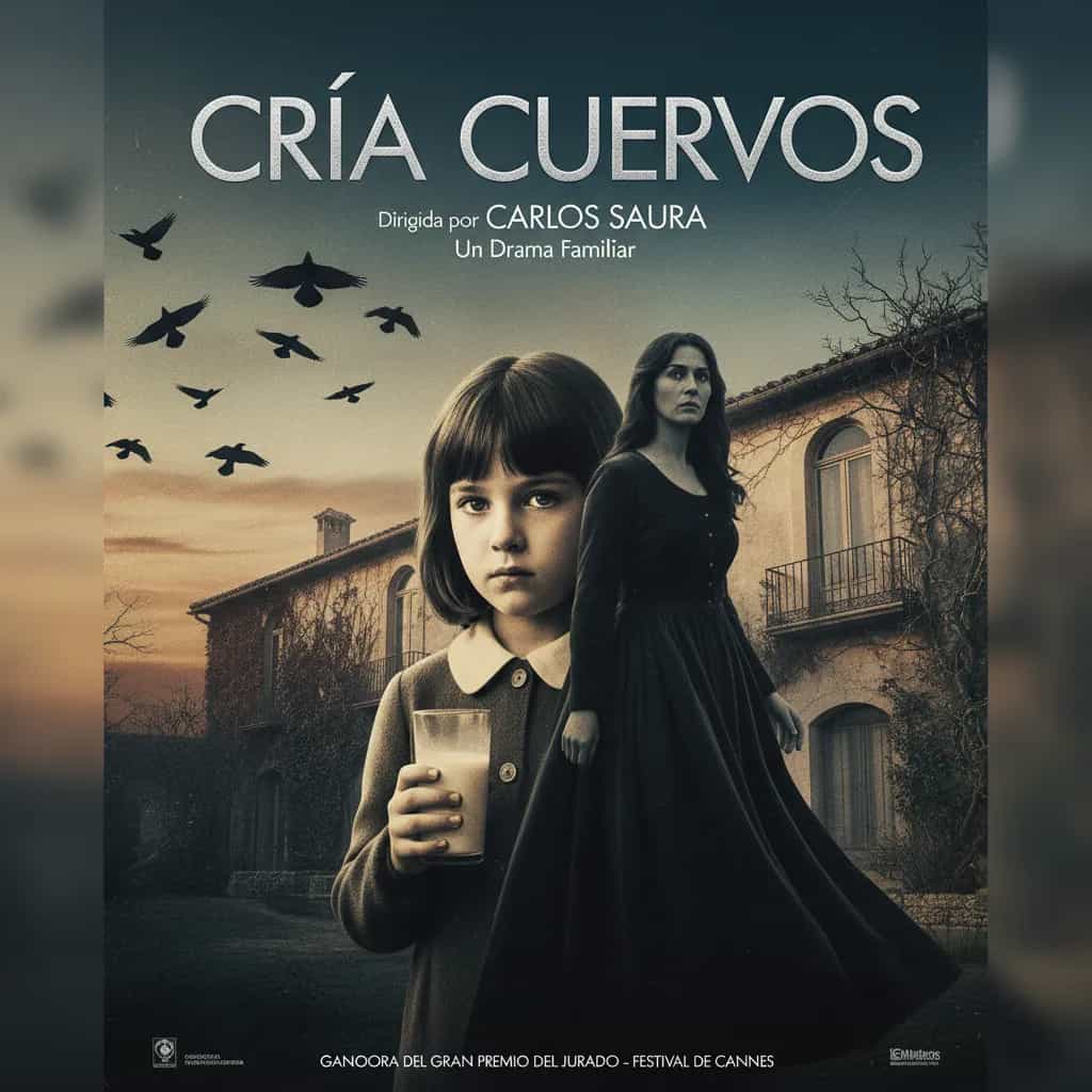 Poster for Cría Cuervos