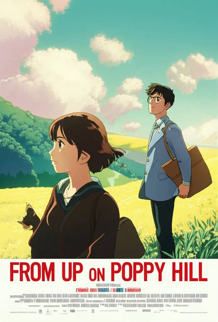 Poster for From Up on Poppy Hill