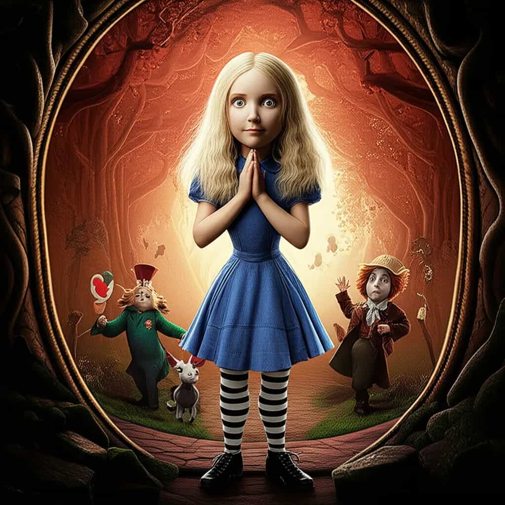 Poster for Alice in Wonderland