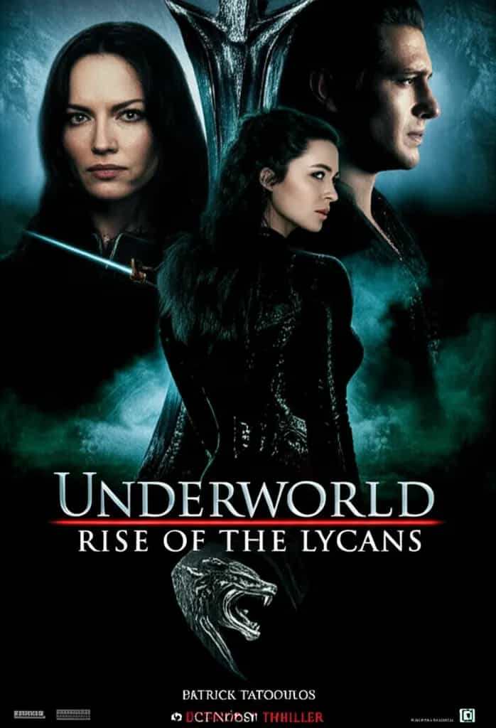 Poster for Underworld: Rise of the Lycans