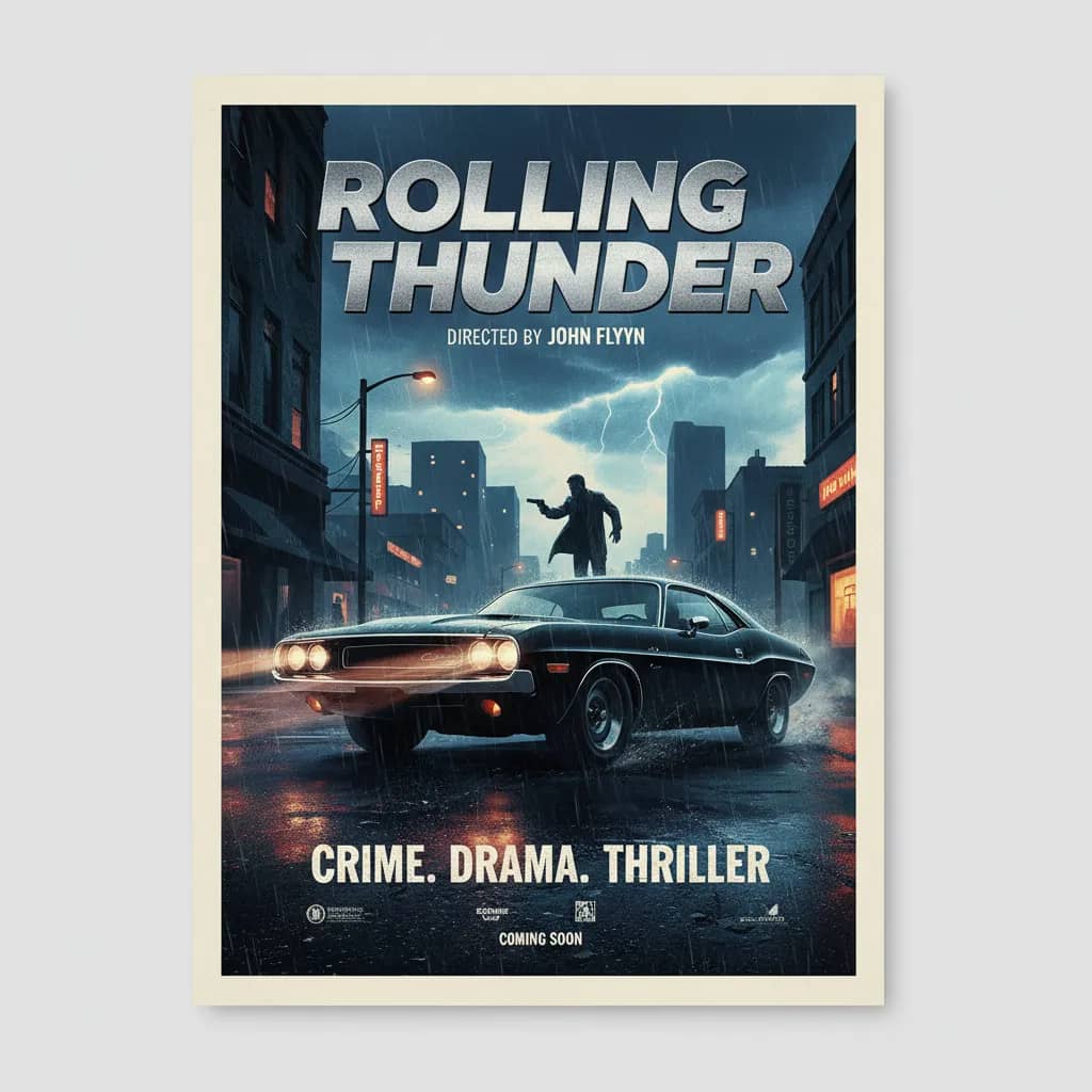 Poster for Rolling Thunder