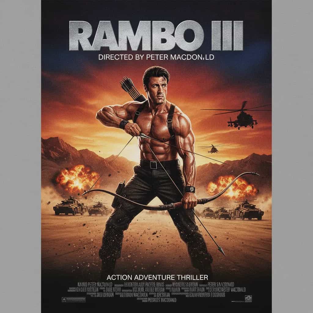 Poster for Rambo III