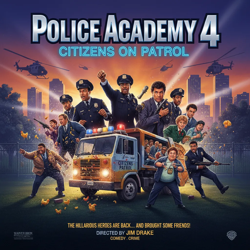 Poster for Police Academy 4: Citizens on Patrol