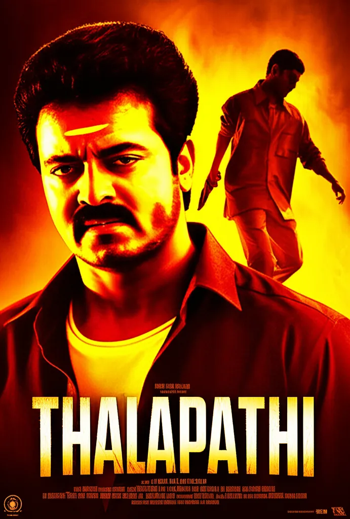 Thalapathi poster