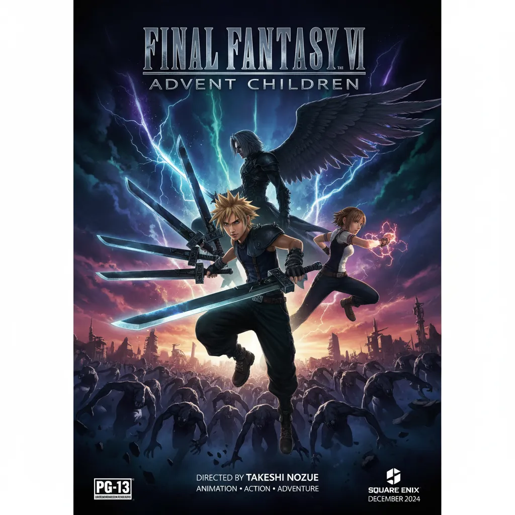Final Fantasy VII: Advent Children poster