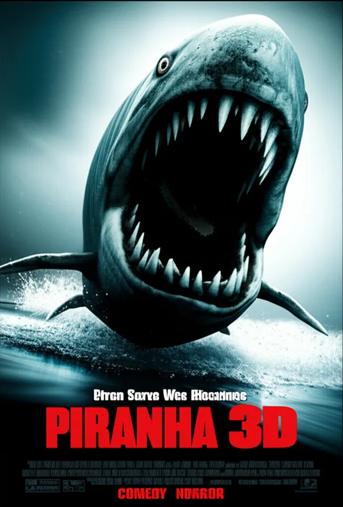 Poster for Piranha 3D