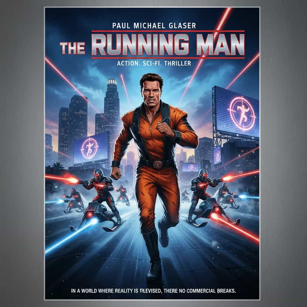 Poster for The Running Man