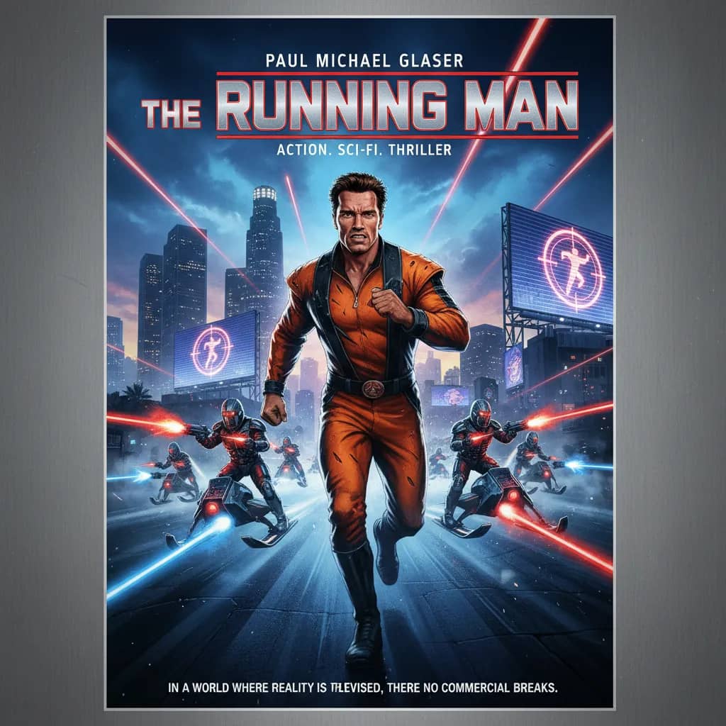 Poster for The Running Man