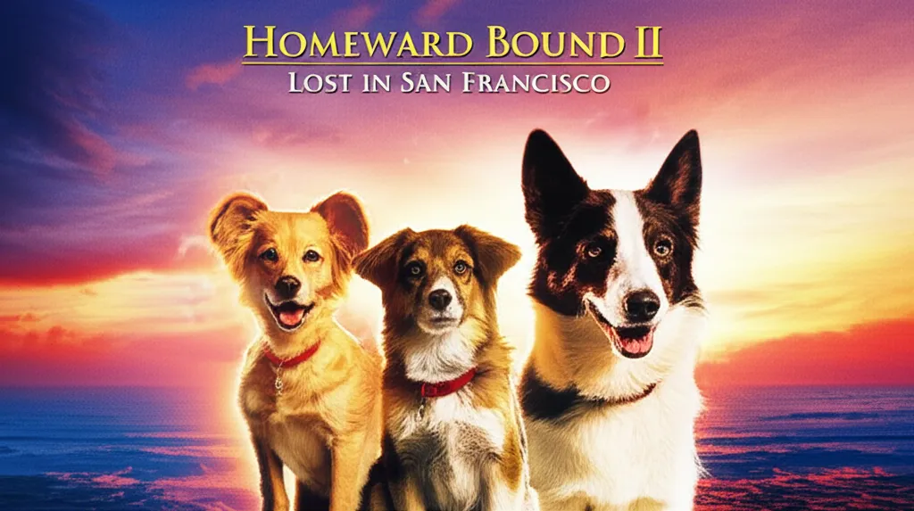 Homeward Bound II: Lost in San Francisco poster