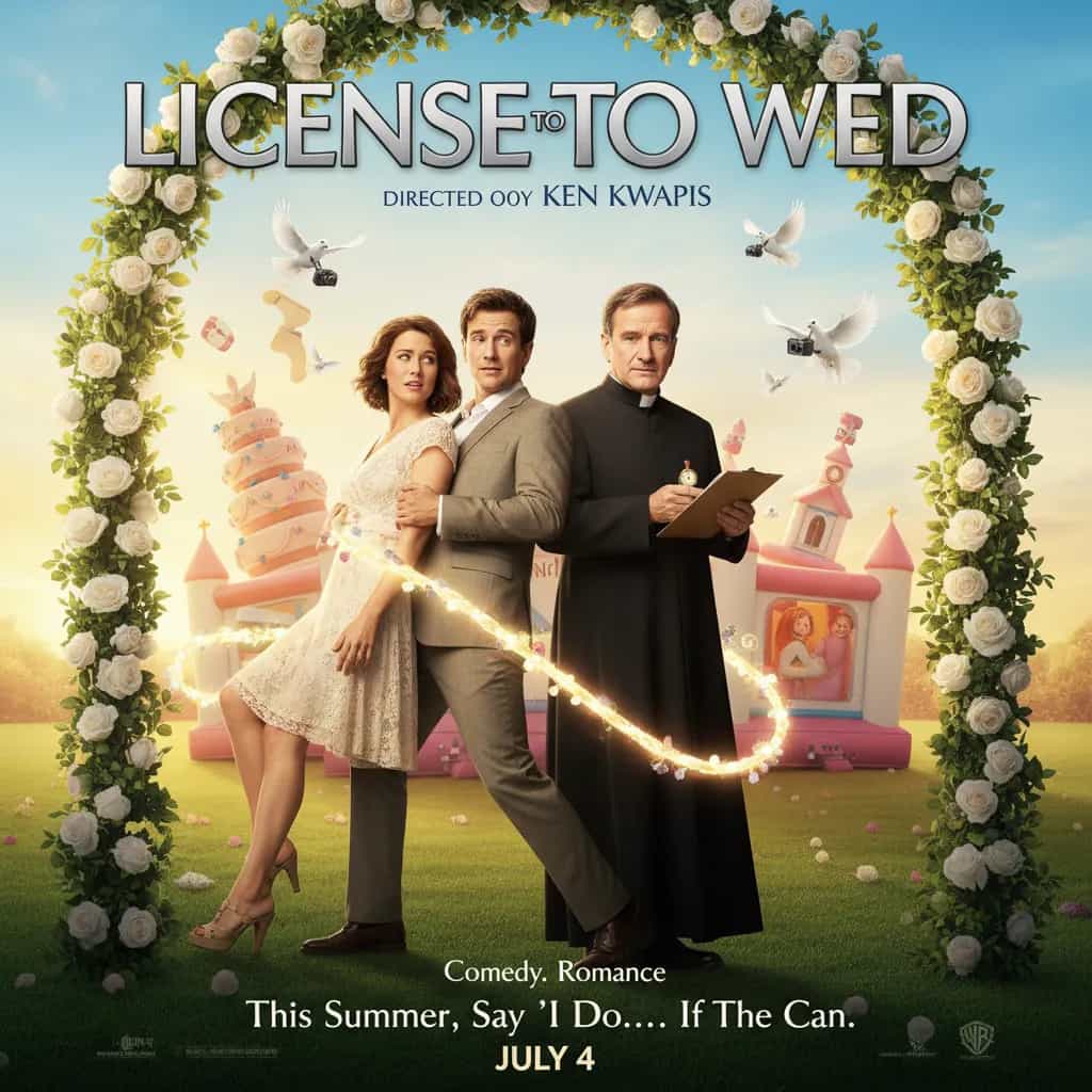 Poster for License to Wed